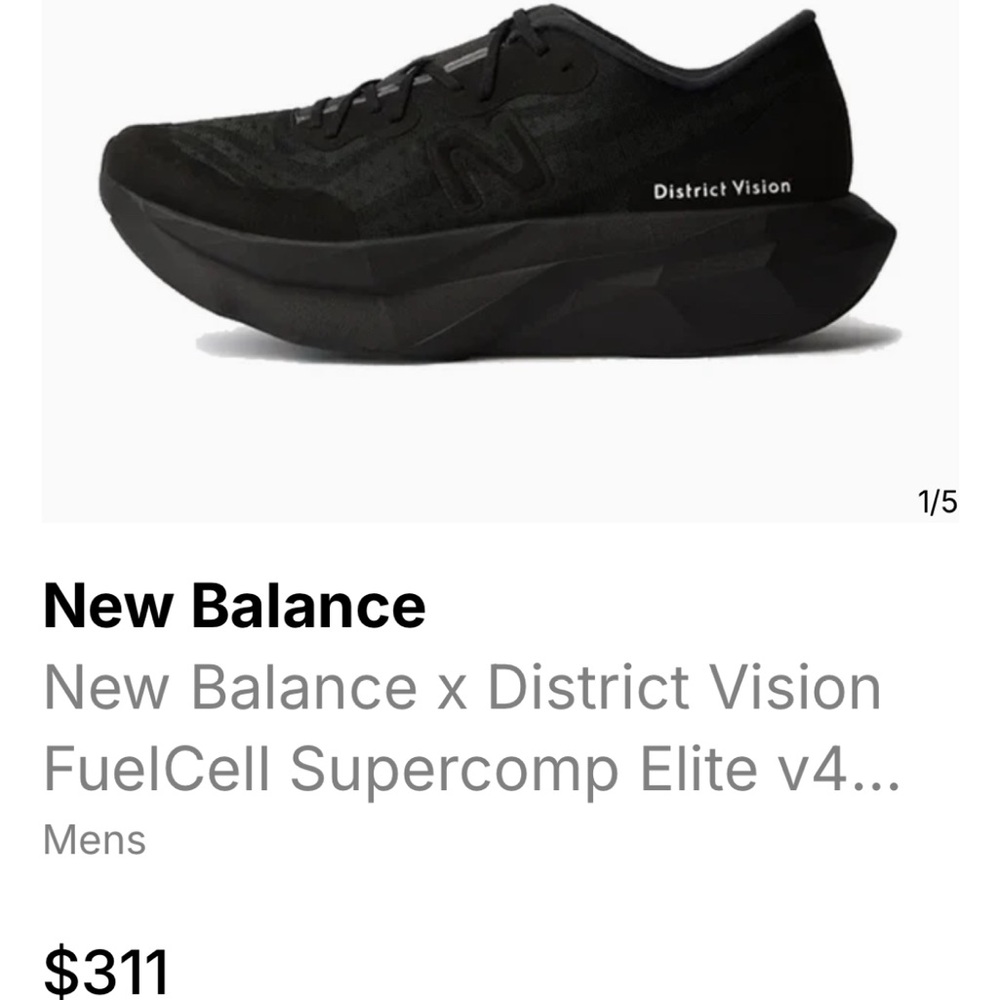 New Balance  District Vision unisex Shoes